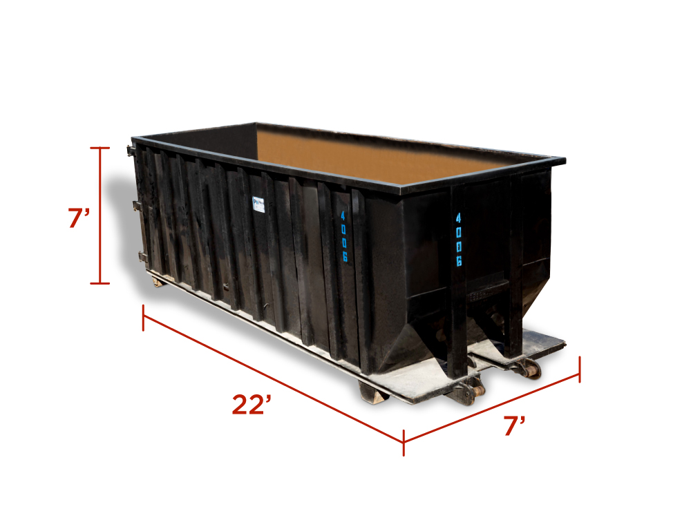 40 yard dumpster